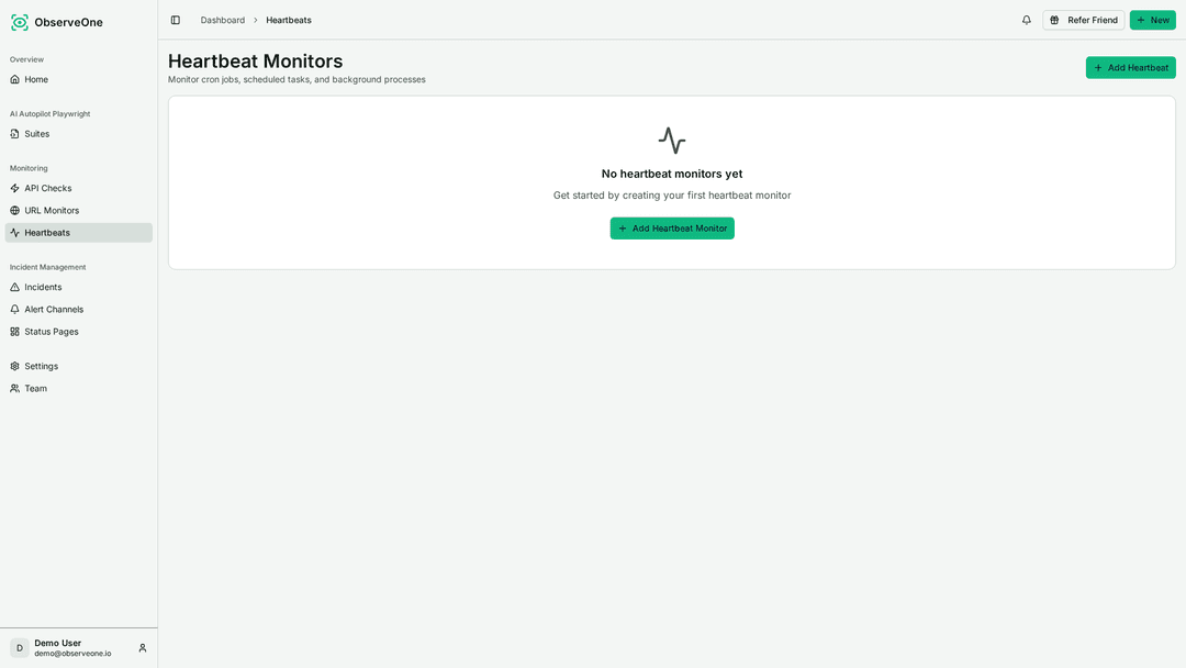 ObserveOne — Set it and forget it
